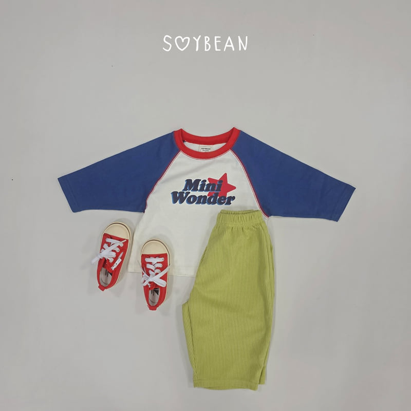 Soybean - Korean Children Fashion - #prettylittlegirls - Mini Wonder Raglan Tee - 8