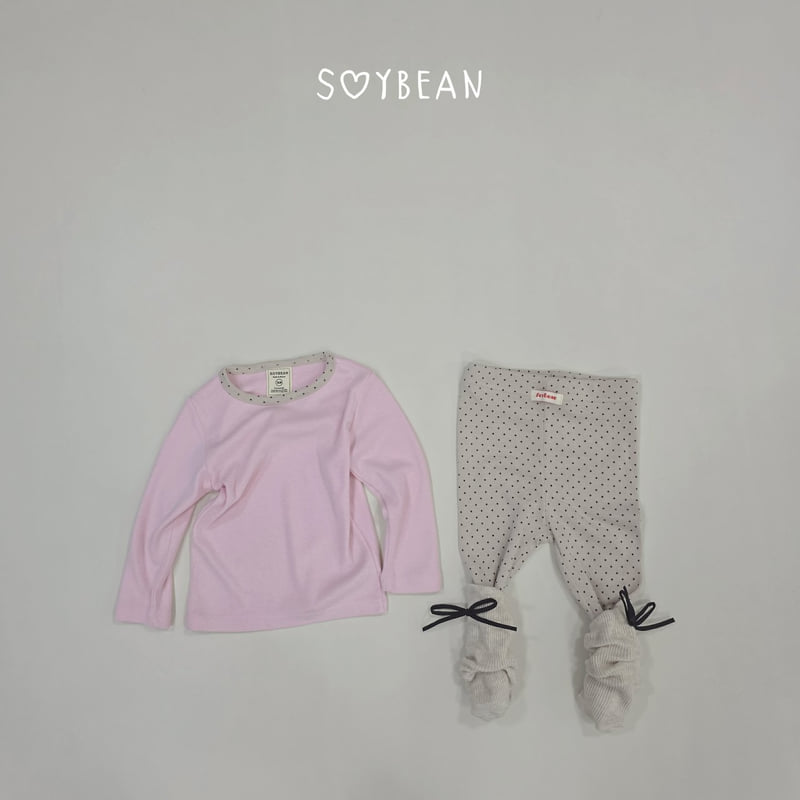 Soybean - Korean Children Fashion - #prettylittlegirls - Heart-Flutter Dot Loungewear - 11