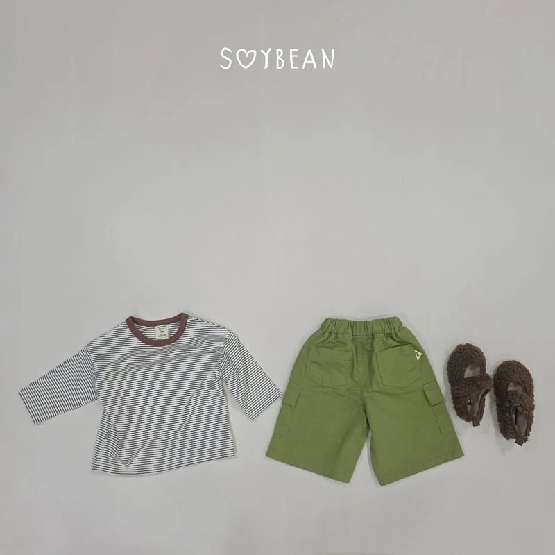Soybean - Korean Children Fashion - #prettylittlegirls - Color Striped Tee - 11