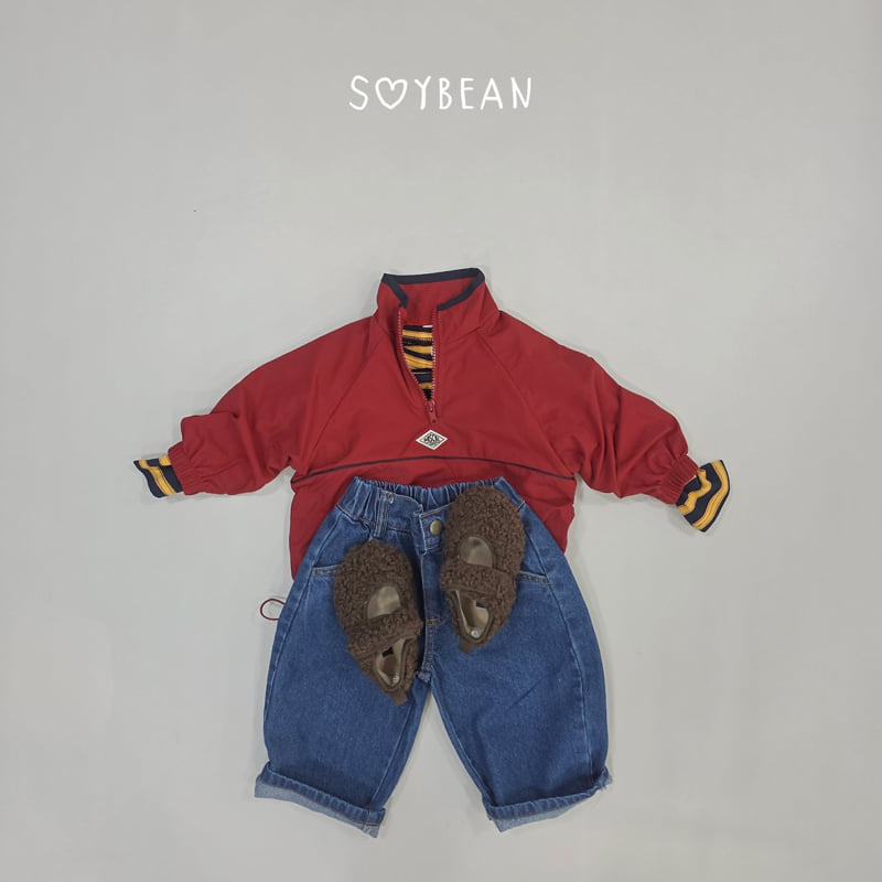 Soybean - Korean Children Fashion - #stylishchildhood - Open Denim Pants - 3