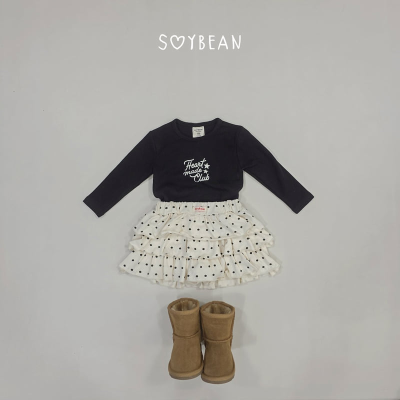 Soybean - Korean Children Fashion - #toddlerclothing - Made Slim Tee - 4