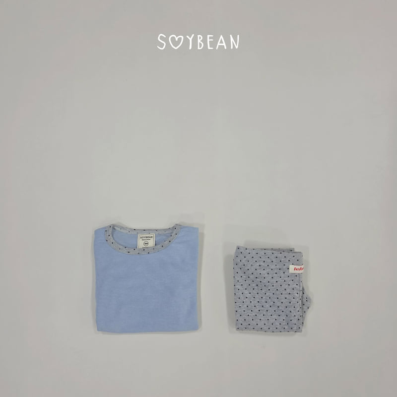 Soybean - Korean Children Fashion - #todddlerfashion - Heart-Flutter Dot Loungewear - 12