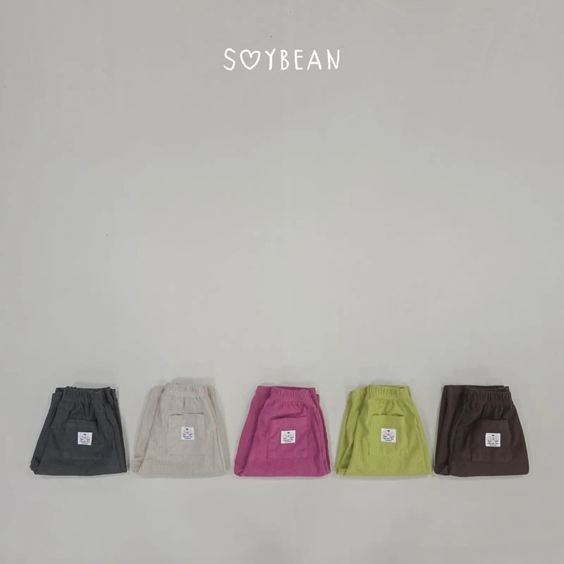 Soybean - Korean Children Fashion - #todddlerfashion - Autumn Corduroy Pants - 10