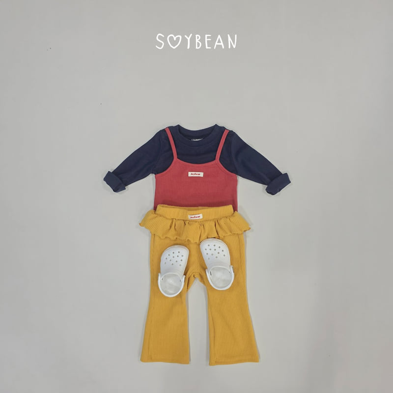 Soybean - Korean Children Fashion - #todddlerfashion - Two-in-One Layered Tee - 7