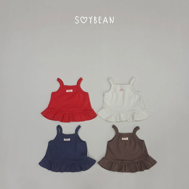Soybean - Korean Children Fashion - #todddlerfashion - Frill Layered Sleeveless - 11