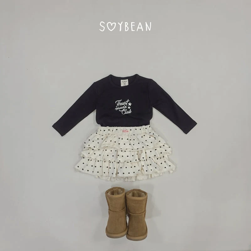 Soybean - Korean Children Fashion - #toddlerclothing - Dot Cancan Skirt - 11