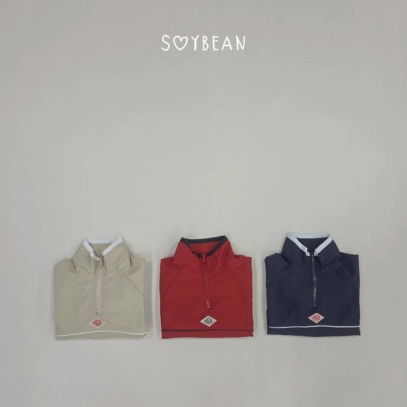 Soybean - Korean Children Fashion - #toddlerclothing - Wind Half-Zip - 10