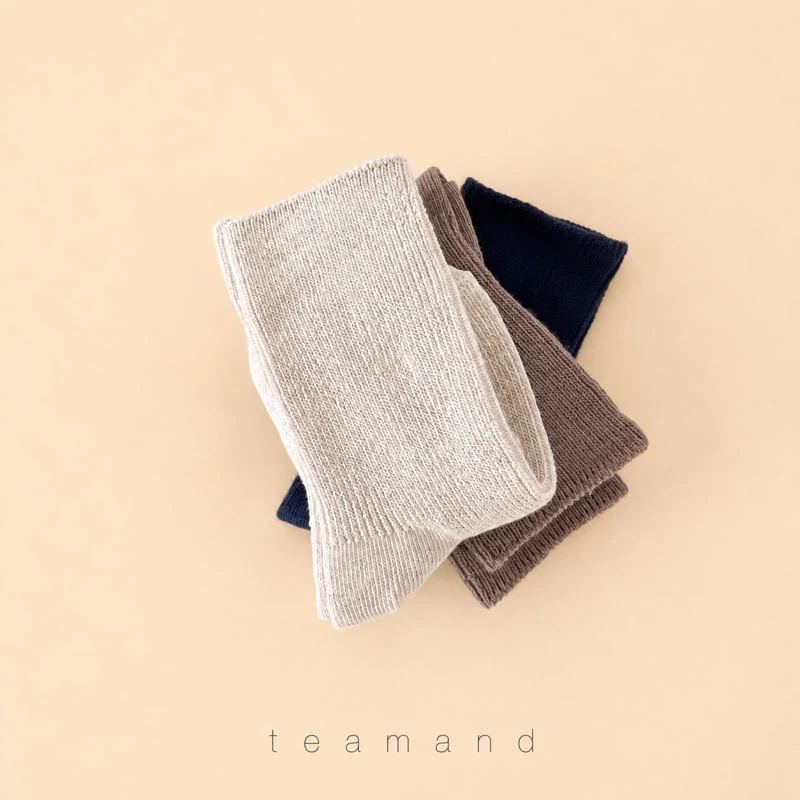 Teamand - Korean Children Fashion - #Kfashion4kids - Pie Sock Set - 5
