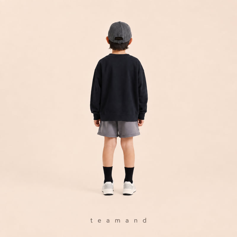 Teamand - Korean Children Fashion - #Kfashion4kids - Solid Crew Sock Set - 5