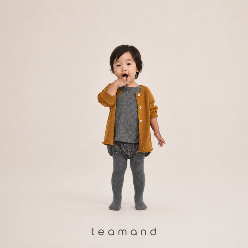 Teamand - Korean Children Fashion - #Kfashion4kids - Ribbed Tights - 2