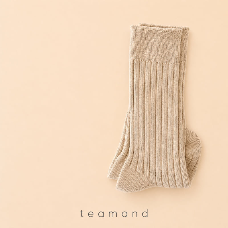 Teamand - Korean Children Fashion - #childofig - Basic Knee Sock Set - 2