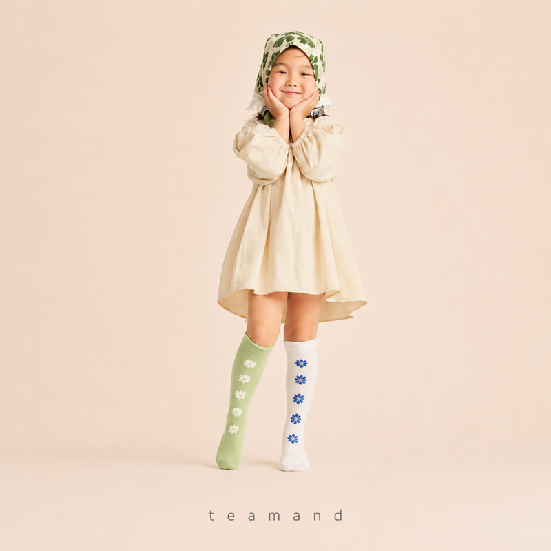 Teamand - Korean Children Fashion - #prettylittlegirls - Alice Knee Sock Set - 4
