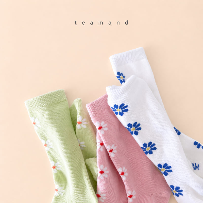 Teamand - Korean Children Fashion - #childofig - Alice Knee Sock Set - 5