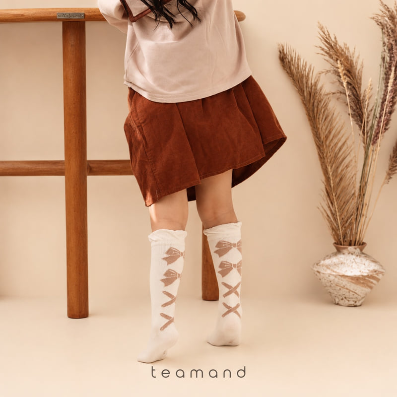 Teamand - Korean Children Fashion - #childofig - Ballet Ribbon Sock Set - 2