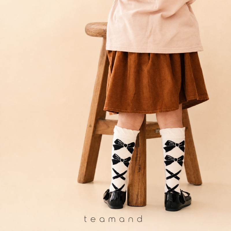 Teamand - Korean Children Fashion - #childofig - Ballet Ribbon Sock Set - 3