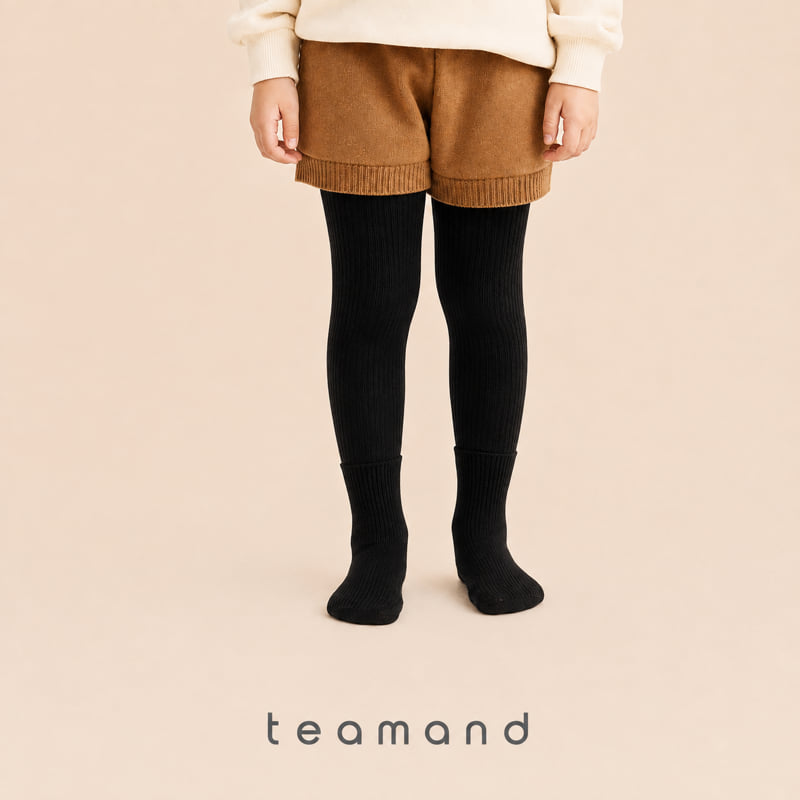 Teamand - Korean Children Fashion - #childofig - Cookie Tights Sock Set - 4