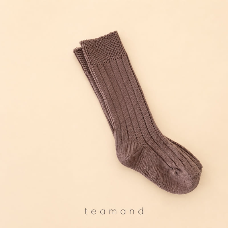 Teamand - Korean Children Fashion - #childrensboutique - Basic Knee Sock Set - 3