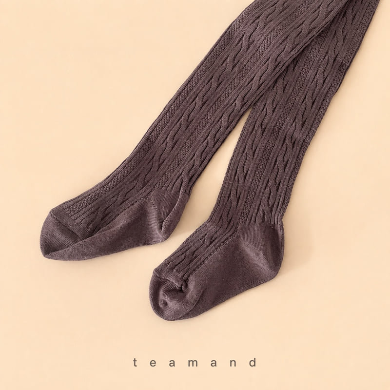 Teamand - Korean Children Fashion - #childrensboutique - Twist Tights - 12