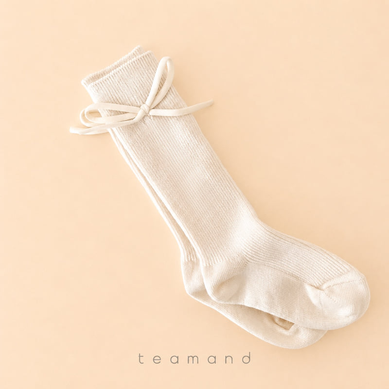 Teamand - Korean Children Fashion - #designkidswear - Bonbon Ribbon Socks - 10