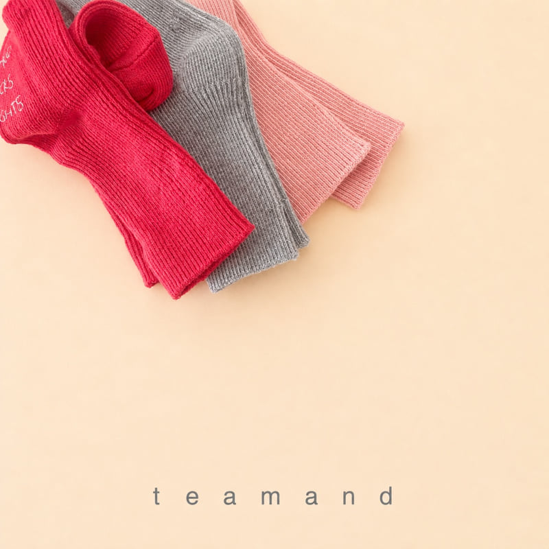 Teamand - Korean Children Fashion - #designkidswear - Mix Berry Sock Set Mom Couple - 5