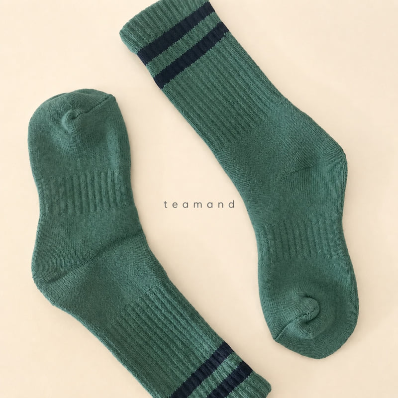 Teamand - Korean Children Fashion - #designkidswear - Sporty Socks - 3