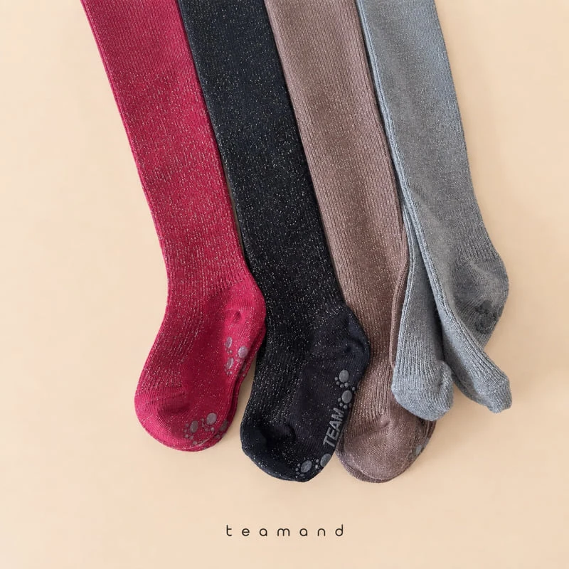 Teamand - Korean Children Fashion - #designkidswear - Dark Pearl Tights - 10