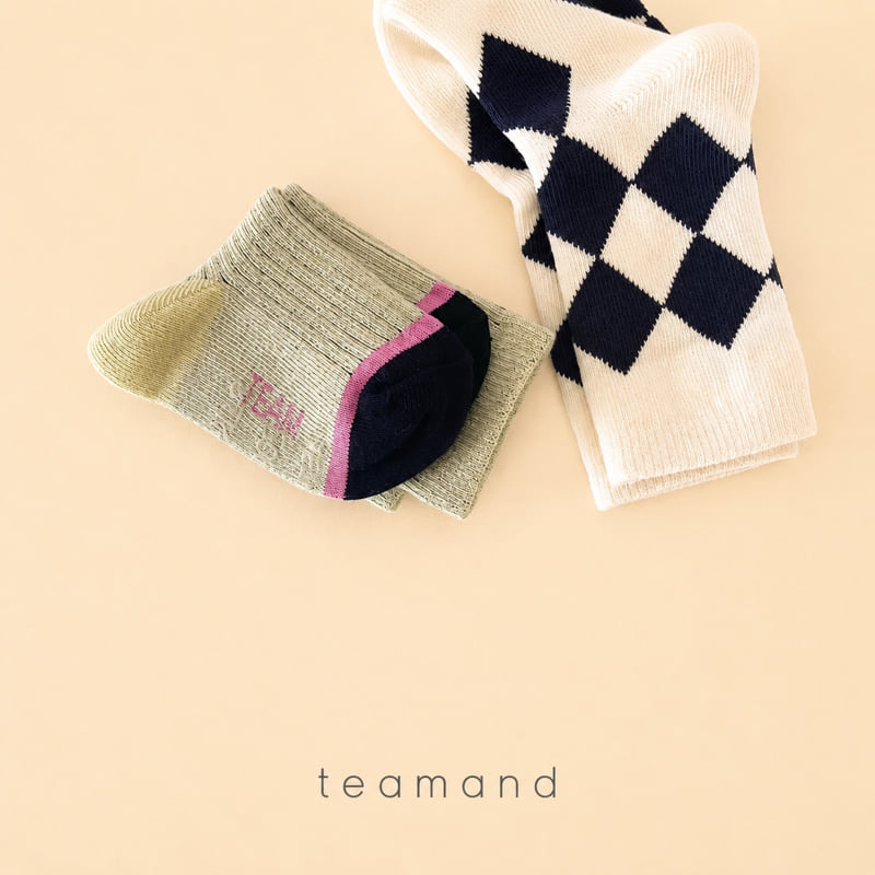 Teamand - Korean Children Fashion - #designkidswear - Berlin Sock Set Mom Couple