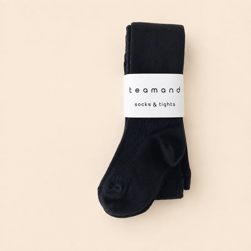 Teamand - Korean Children Fashion - #designkidswear - Ribbed Tights - 12