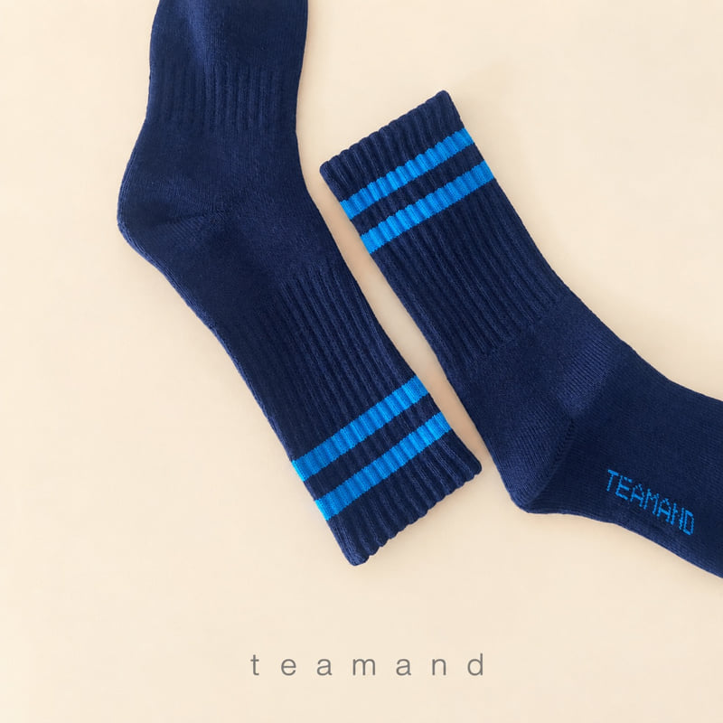 Teamand - Korean Children Fashion - #designkidswear - Sporty Socks - 4