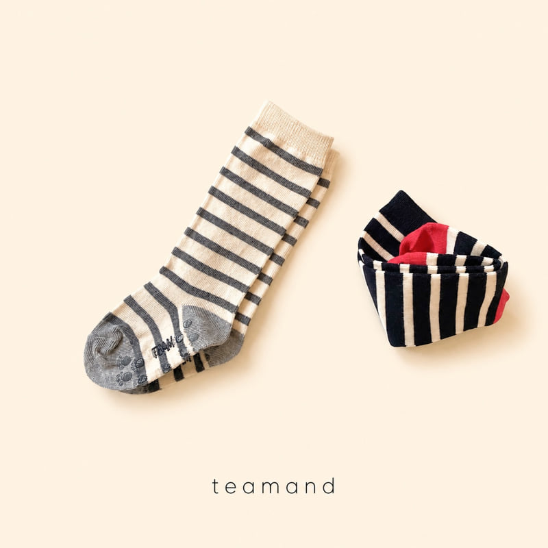 Teamand - Korean Children Fashion - #fashionkids - Papillon Knee Socks - 2