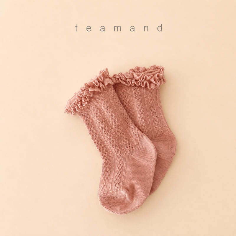 Teamand - Korean Children Fashion - #fashionkids - French Lace Socks - 6