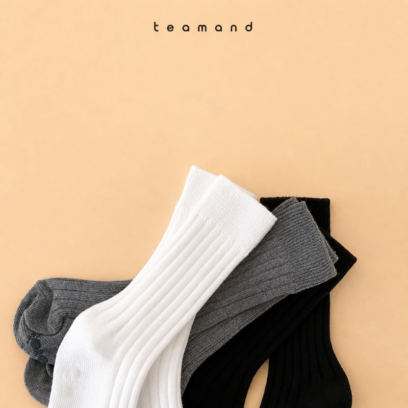 Teamand - Korean Children Fashion - #kidsshorts - Essential Knee Sock Set