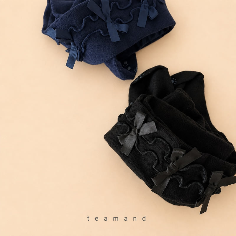 Teamand - Korean Children Fashion - #kidsshorts - Ribbon Tights - 11