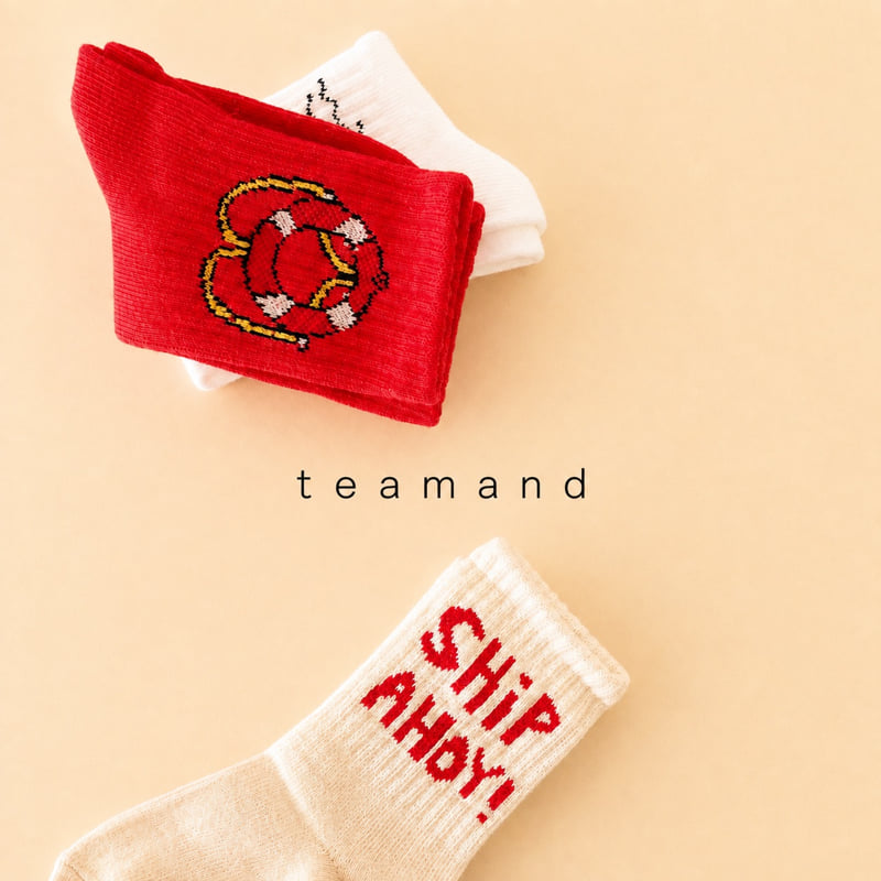Teamand - Korean Children Fashion - #kidsshorts - Travel Sock Set - 6