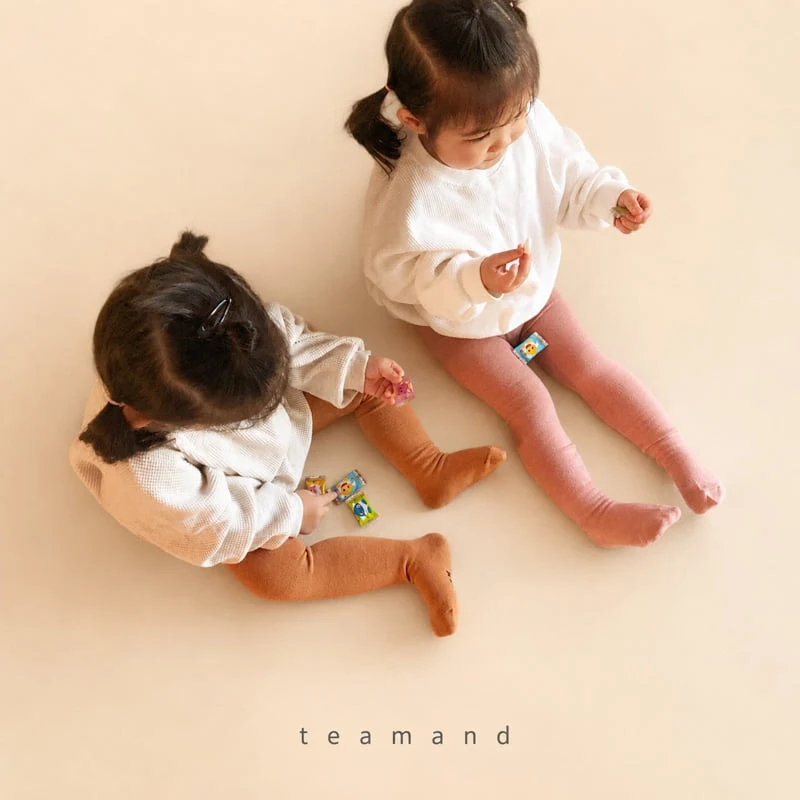Teamand - Korean Children Fashion - #kidsshorts - Band Tights - 3
