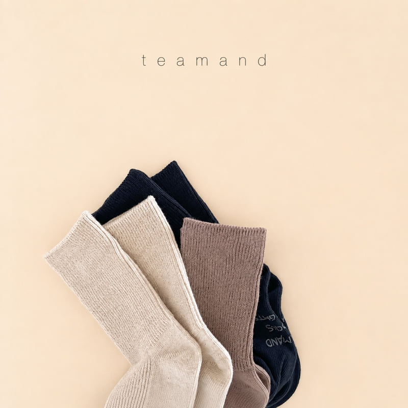 Teamand - Korean Children Fashion - #kidsshorts - Pie Sock Set - 2