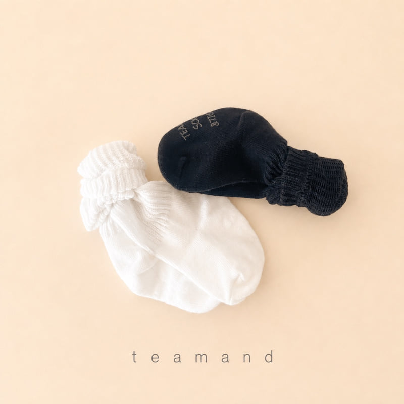 Teamand - Korean Children Fashion - #kidsshorts - Loose Sock Set - 5