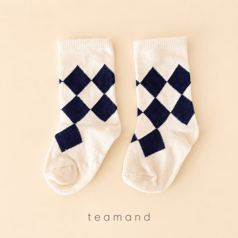 Teamand - Korean Children Fashion - #fashionkids - Berlin Sock Set Mom Couple - 4