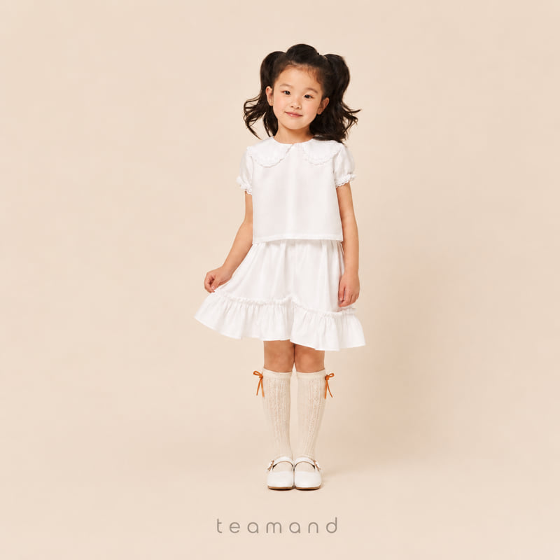 Teamand - Korean Children Fashion - #kidsshorts - Song Song Ribbon Knee Socks - 2