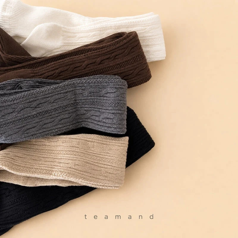 Teamand - Korean Children Fashion - #kidsstore - Twist Tights