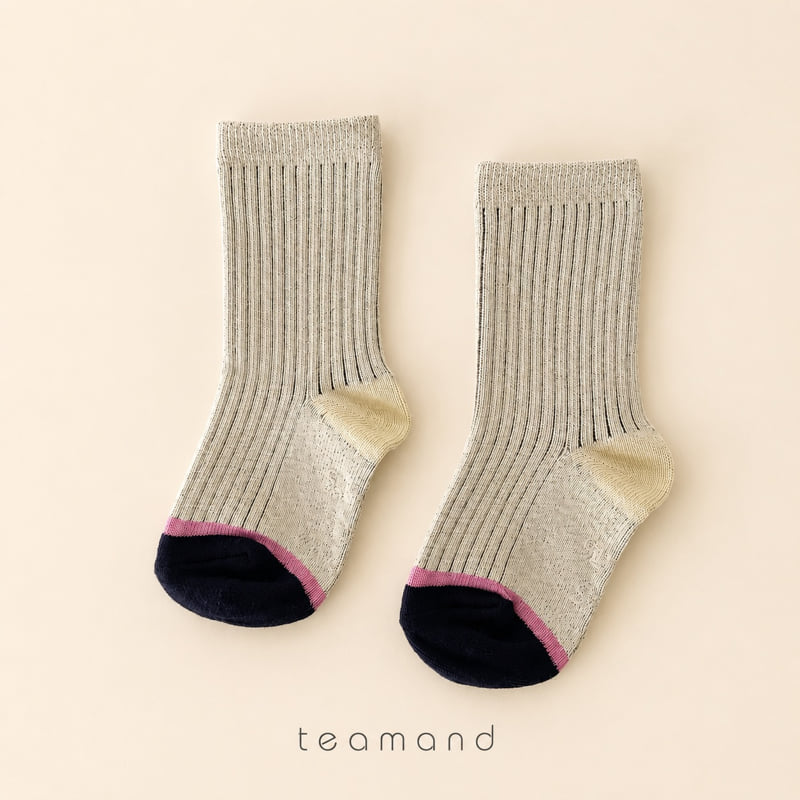 Teamand - Korean Children Fashion - #kidsstore - Berlin Sock Set Mom Couple - 5