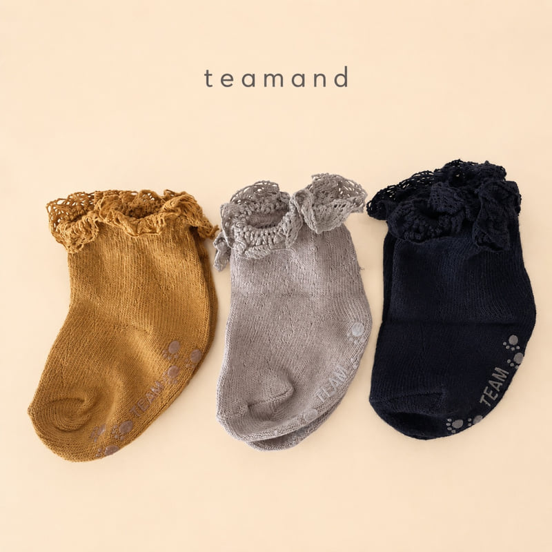 Teamand - Korean Children Fashion - #kidzfashiontrend - Isle Sock Set
