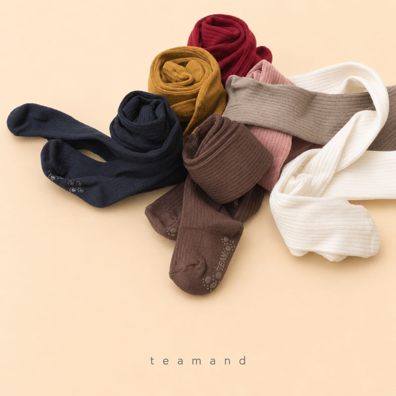 Teamand - Korean Children Fashion - #kidzfashiontrend - Ribbed Tights