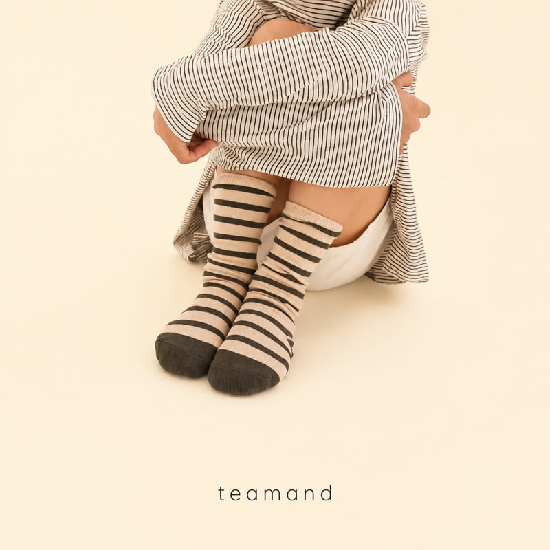 Teamand - Korean Children Fashion - #littlefashionista - Papillon Knee Socks - 7