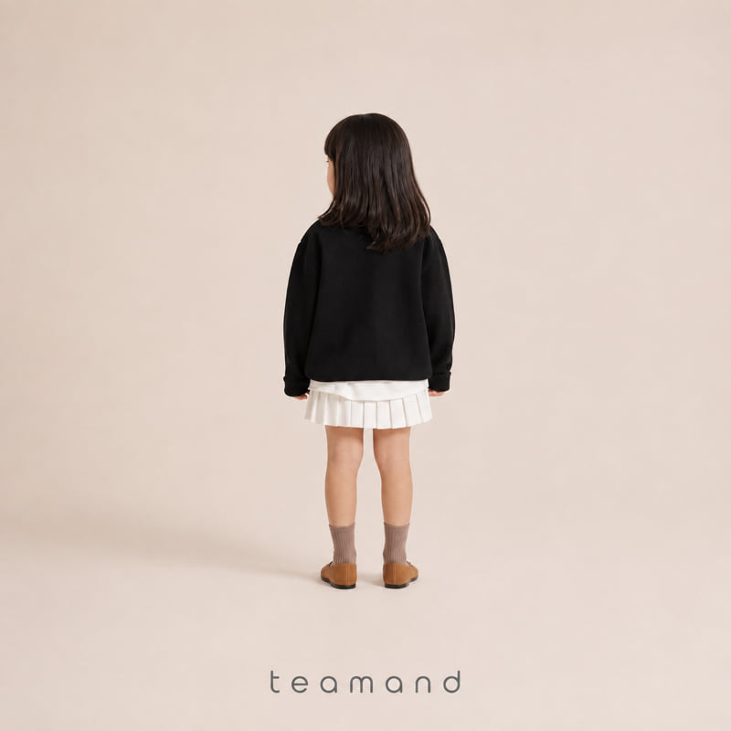 Teamand - Korean Children Fashion - #littlefashionista - Ribbed Cream Cheese Sock Set Mom Couple - 3