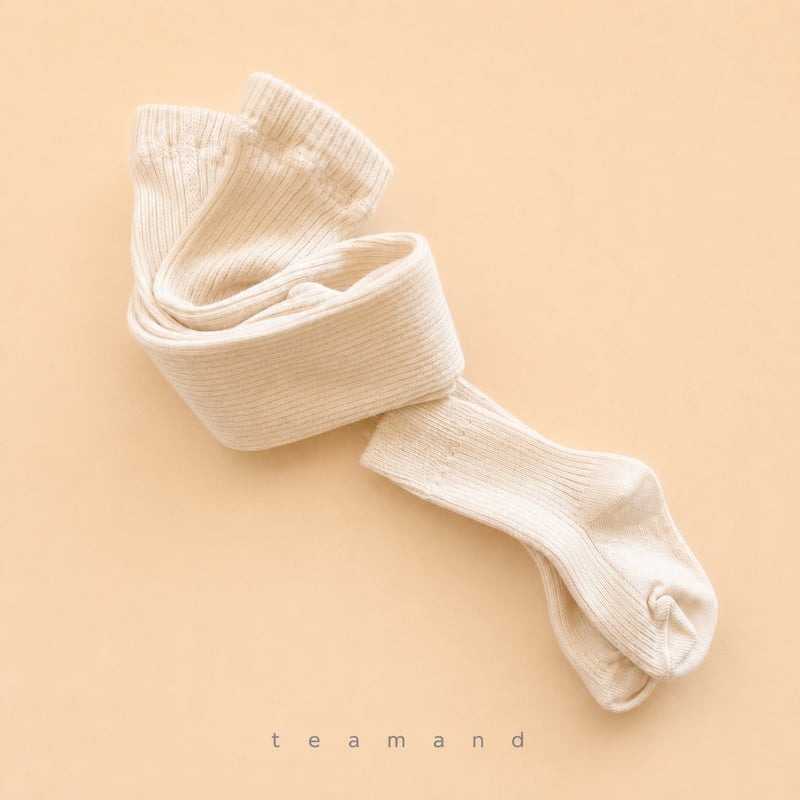 Teamand - Korean Children Fashion - #littlefashionista - Cookie Tights Sock Set - 12