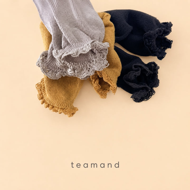 Teamand - Korean Children Fashion - #littlefashionista - Isle Sock Set - 3