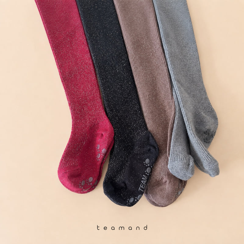 Teamand - Korean Children Fashion - #littlefashionista - Dark Pearl Tights