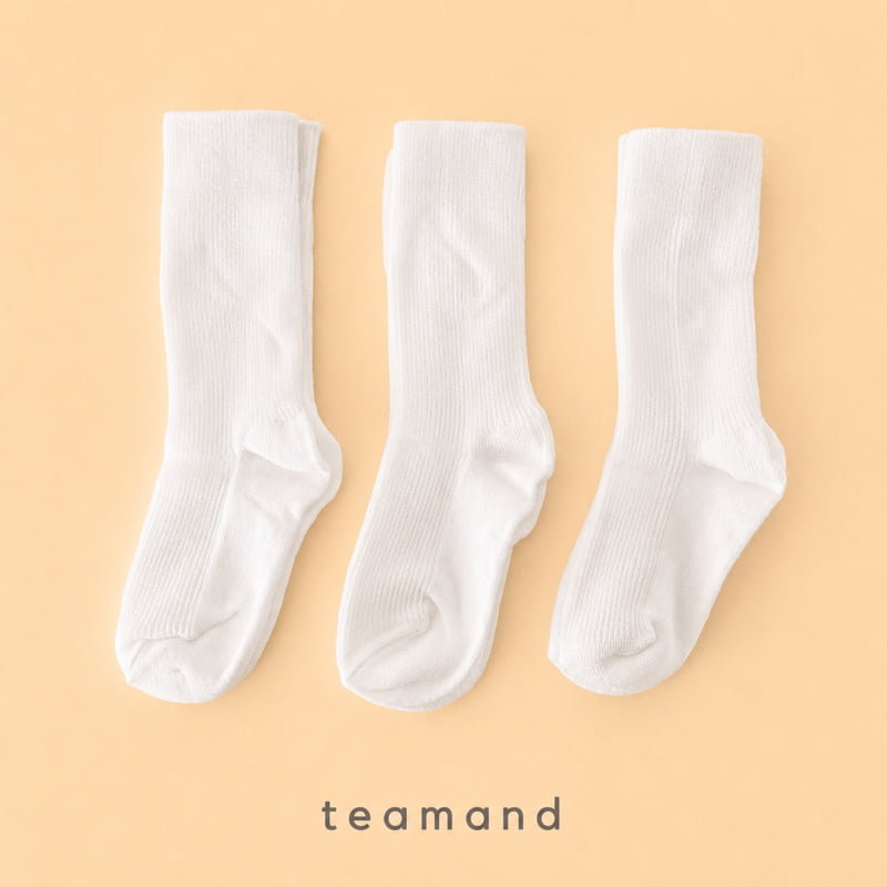 Teamand - Korean Children Fashion - #littlefashionista - Oreo Sock Set - 3