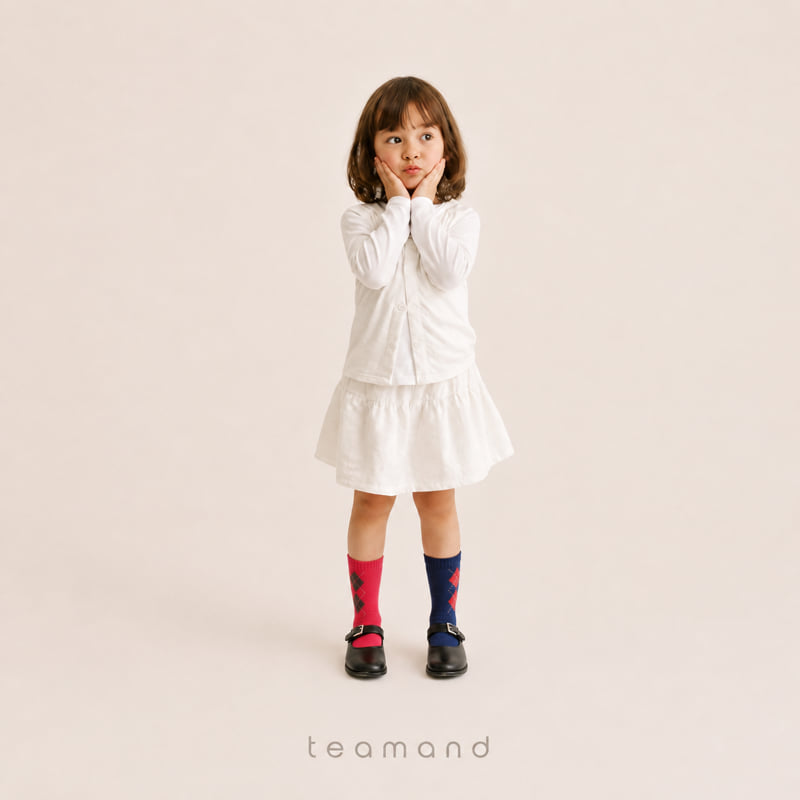 Teamand - Korean Children Fashion - #littlefashionista - Eton Sock Set Mom Couple - 5